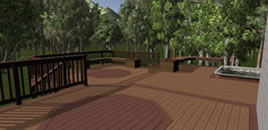 3D image of deck